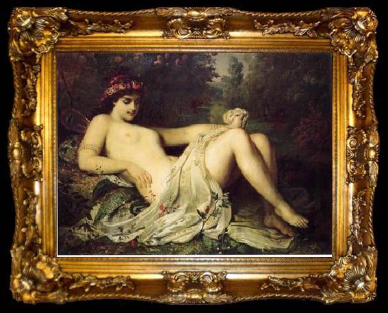 framed  unknow artist Sexy body, female nudes, classical nudes 65, ta009-2